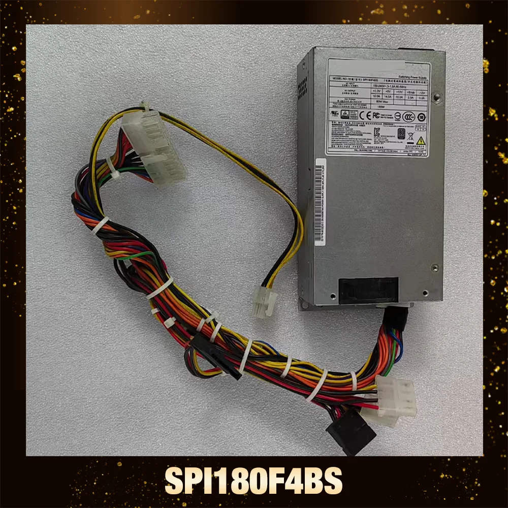 

Оригинальный для FSP GROUP INC SPI180F4BS SPI180LE бесшумный NAS промышленный компьютер управления FLEX маленький источник питания 1U