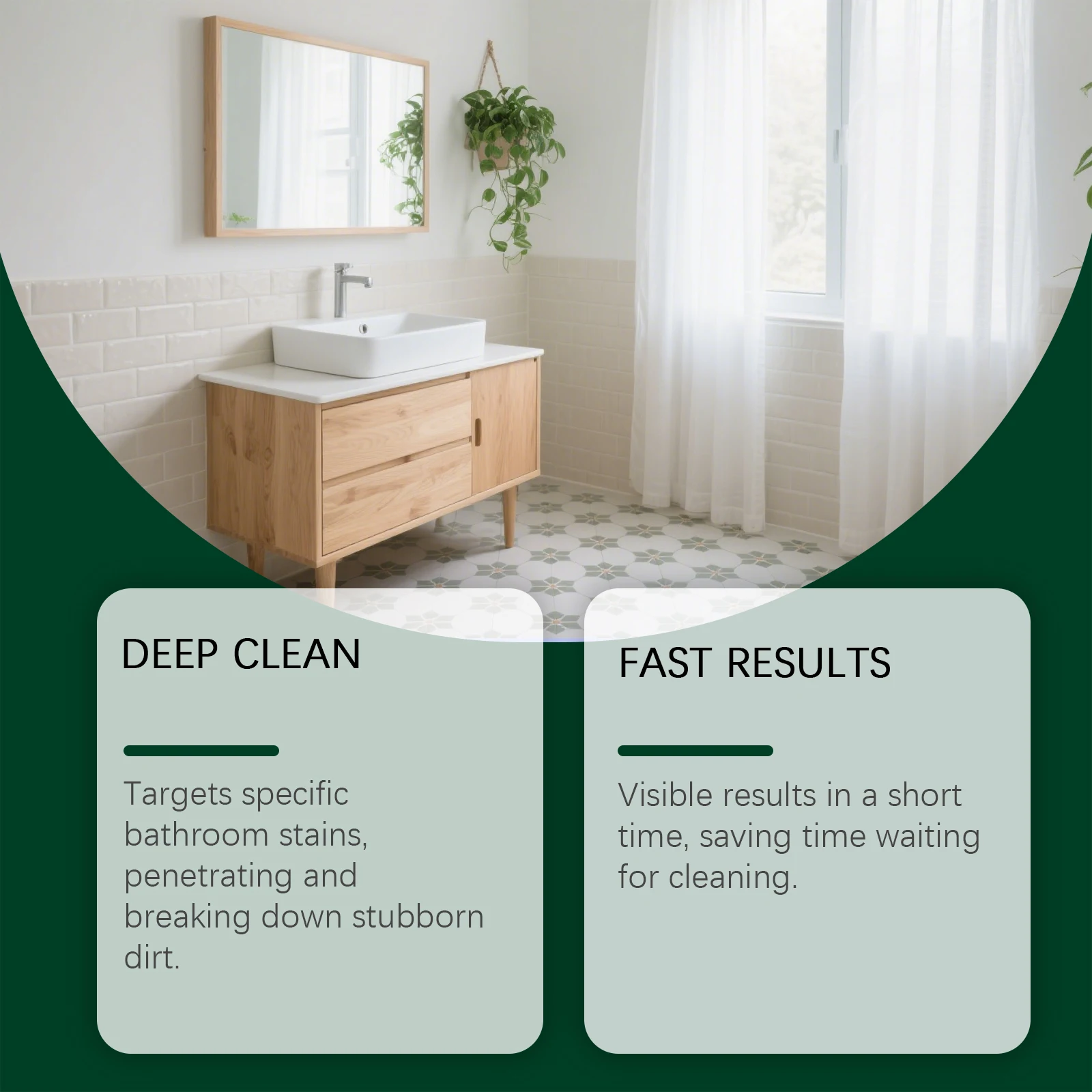 Bathroom Stain Remover Spray Calcium Buildup Deep Clean Multi Surface Daily Care Limescale Rust Cleaner Spray For Toilet Shower