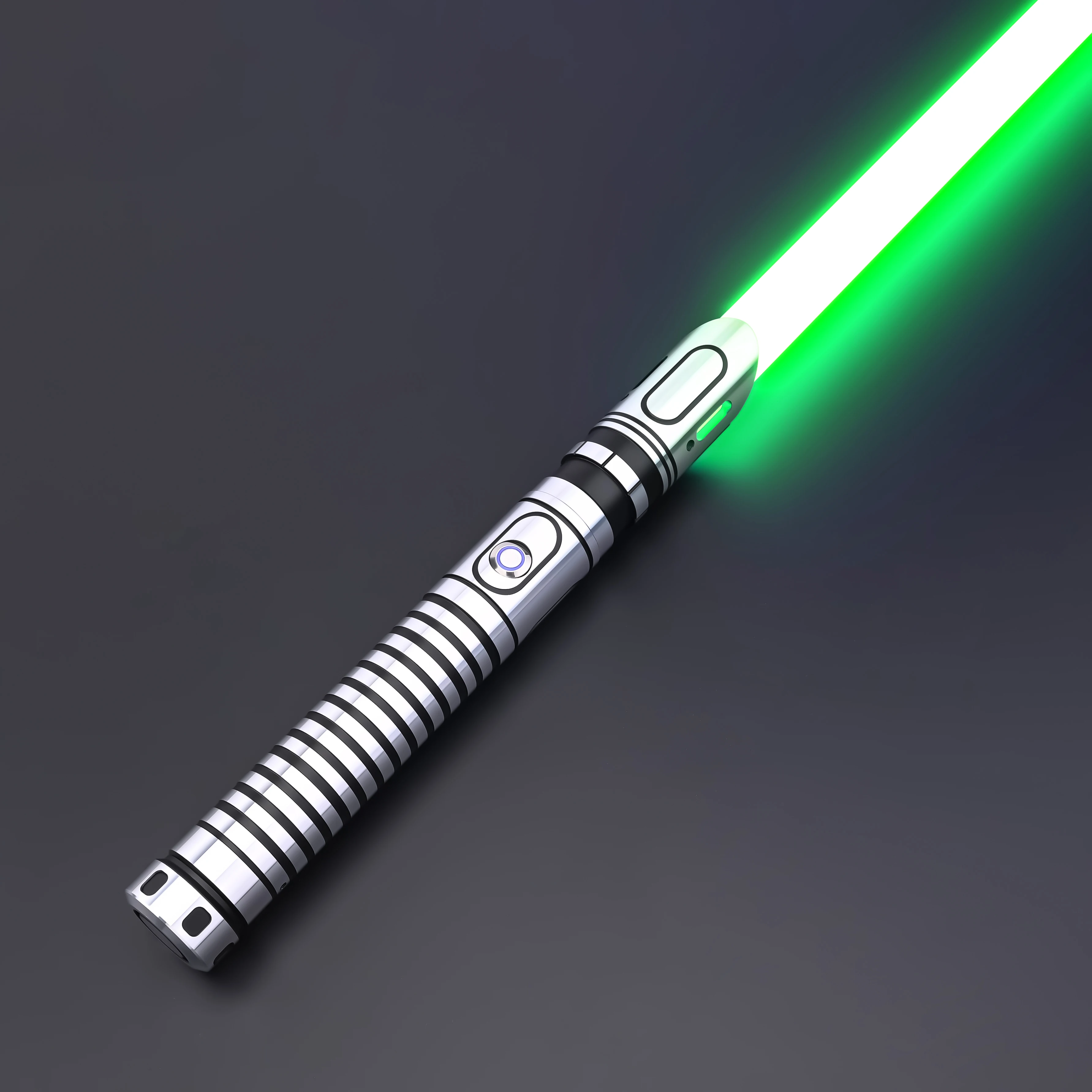 TXQSABER Lightsaber Smooth Swing Heavy Dueling RGB Neo Pixel Color Change Metal Hilt Blaster FOC Cosplay Kid Toys Light Sword