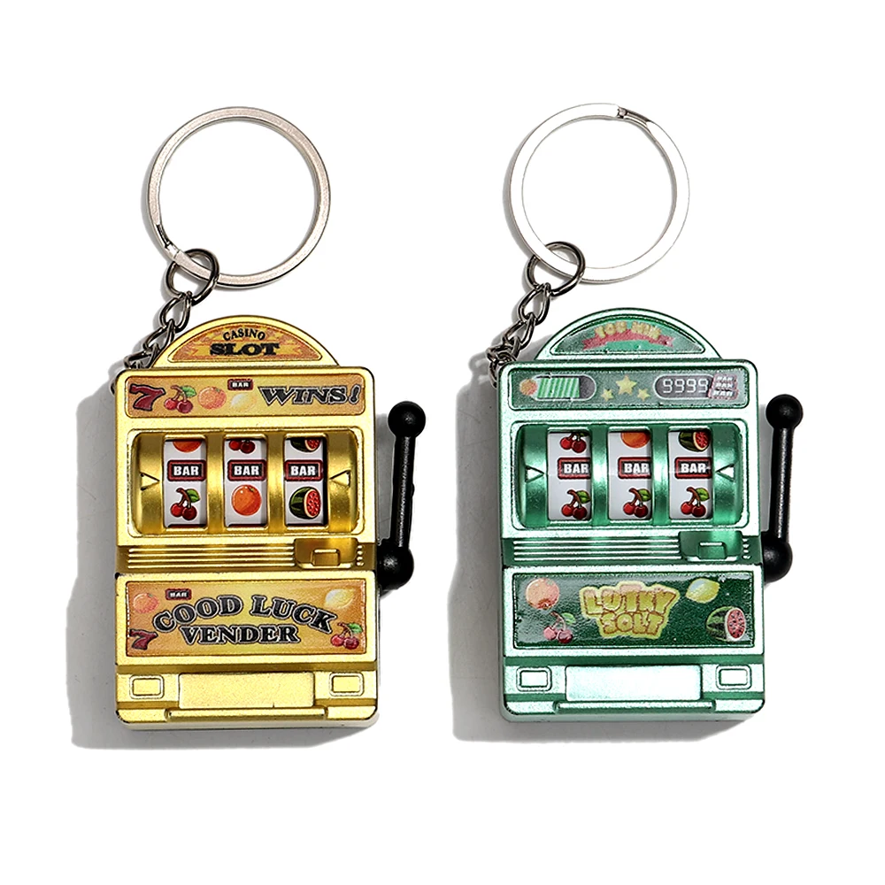 Mini-Spielautomat-Schlüsselanhänger: Personalisierter Glücksbringer für Auto und Schlüssel – Kreatives Geschenk-Accessoire – Detail 6