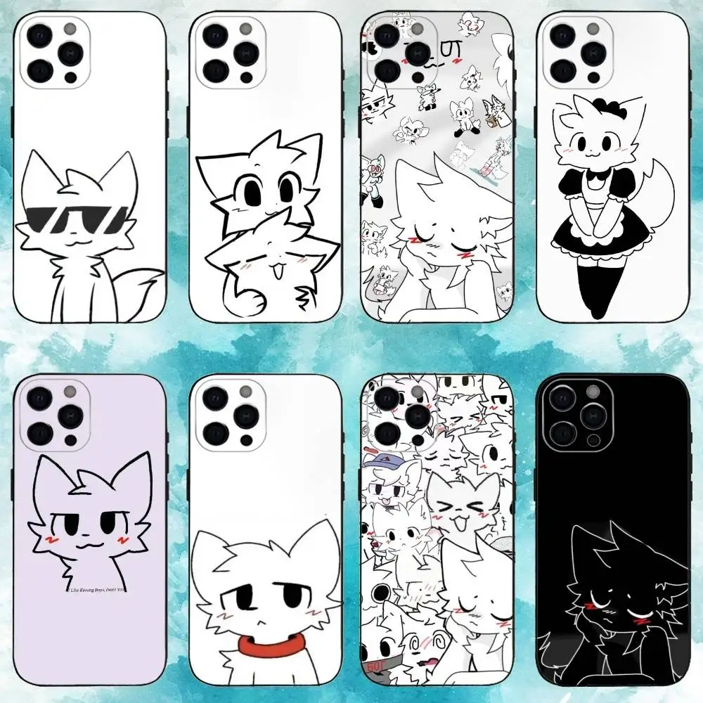 

B-Boykisser Phone Case For iPhone 17,16,15,14,13,12,11 X XR Plus,Pro Max,XS,Soft Silicone Black Cover