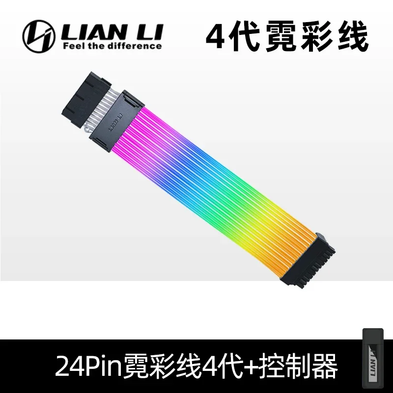 

Беспроводной удлинительный кабель Strimer для материнской платы ATX 24PIN PCI-E GPU Double 8PIN 12-4PIN 5V A-RGB Neon Line