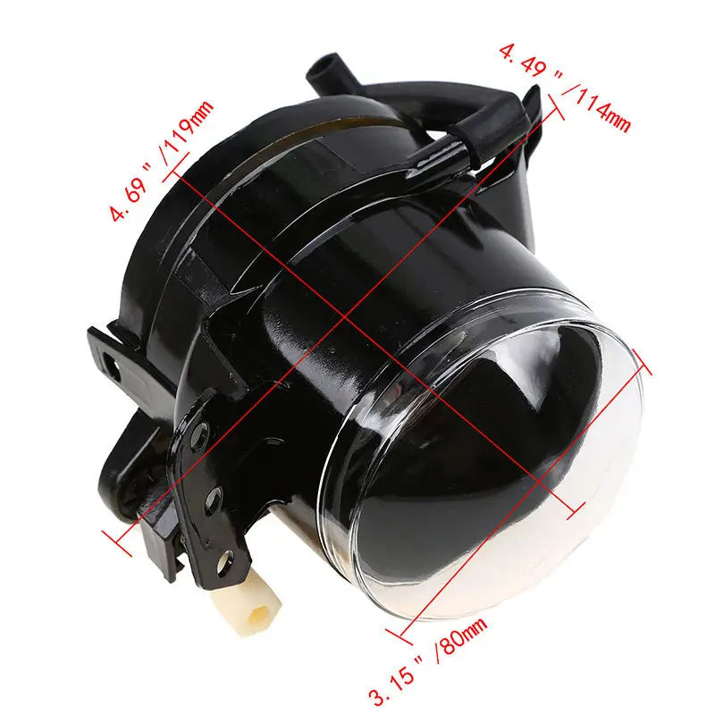 Rhyming Fog Lamp Shell Fog Light Housing No Bulb Fit For BMW 3 5 6 Series E60 E61 E90 E91 E63 E64 X3 E83 Car Accessories