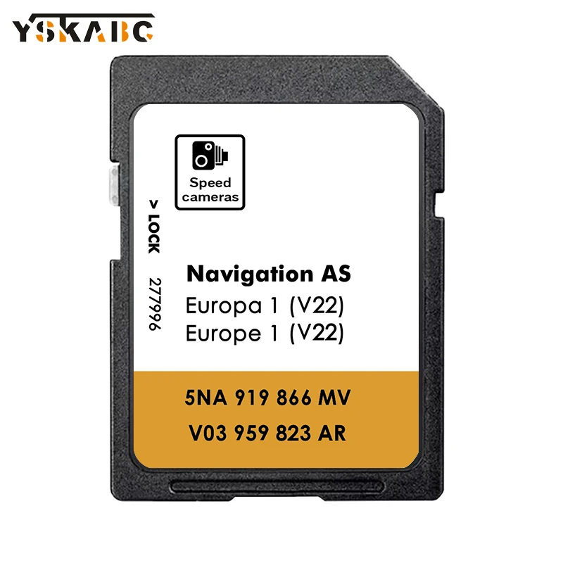 

Новинка для VW Discover Media Navigation AS V19 Map UK Europe 2024 Sat Nav SD Card 32 ГБ