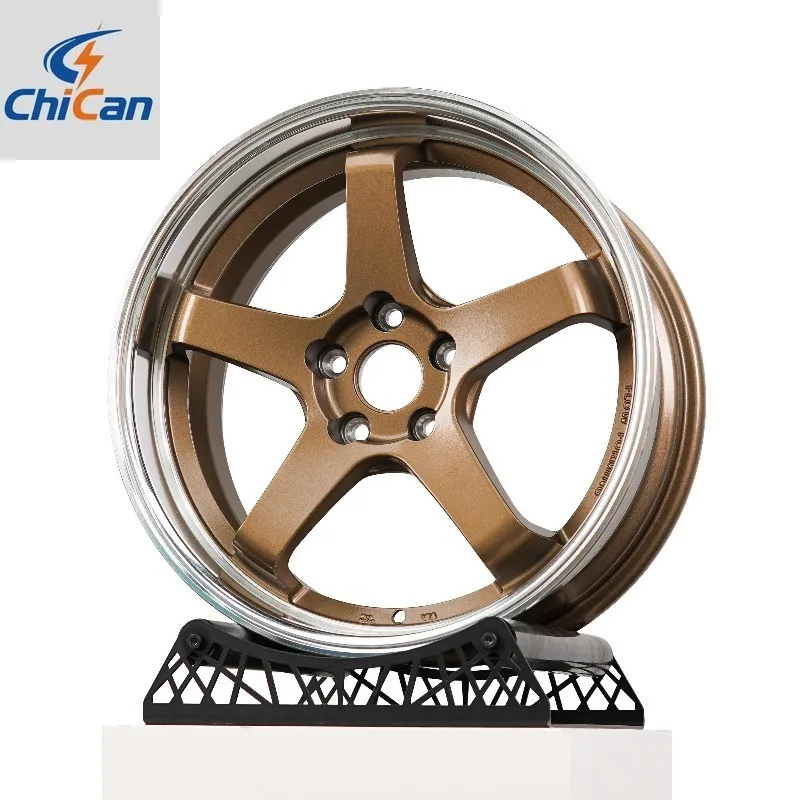 

【2026】Chican Custom Forged Monoblock Silver Polished Custom 18-24 5x108 5x120 5x112 5x114.3 for BMW for Audi for Mercedes