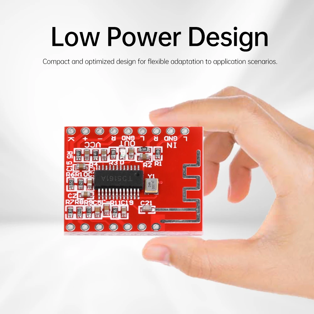 Mini Módulo de Audio con Bluetooth 5,1, placa decodificadora de Audio estéreo TD5161A para Altavoz Bluetooth, función de entrada de señal de Audio, DC3 ~ 5V