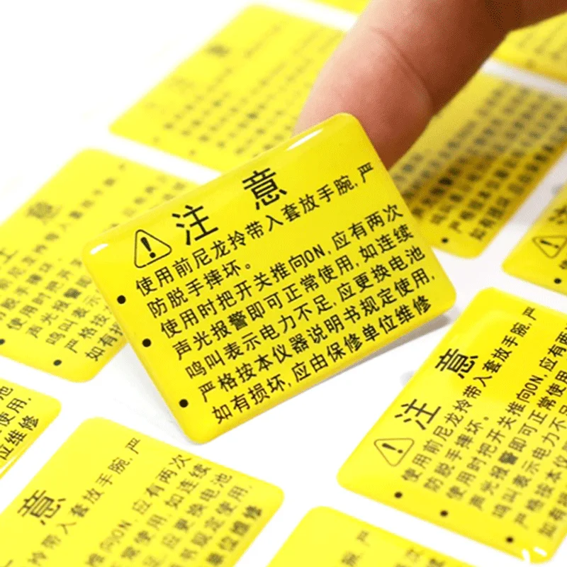 Custom Silicone Patch 3D Brand Label Logo Print Decal Waterproof