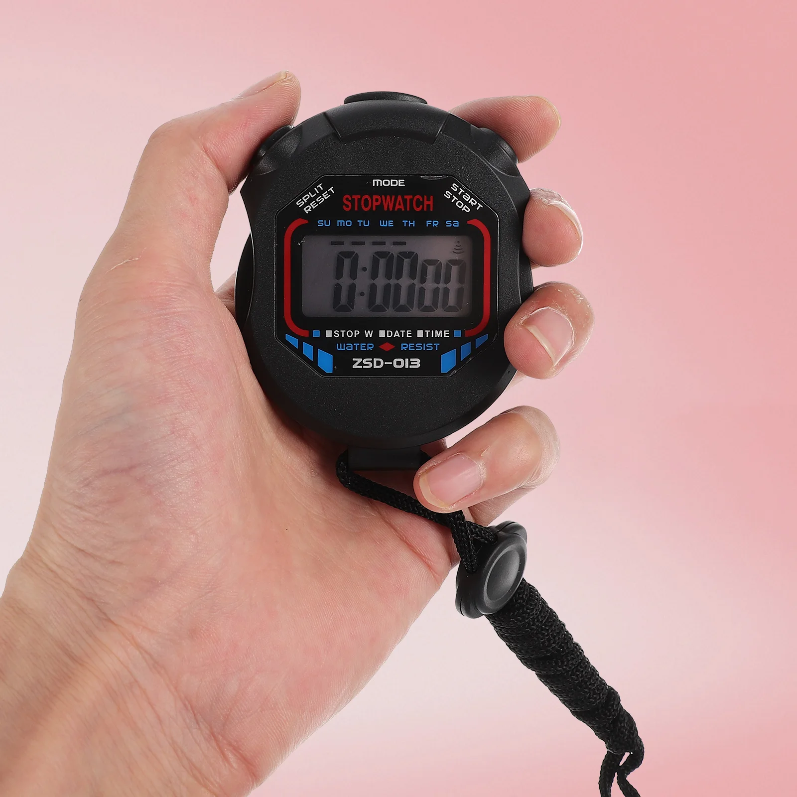 Digitale Sport-Chronographen-Timer-Uhr für Kinder, Fitness-Schiedsrichter, großes LCD-Display für Lauf-Timer, Stoppuhr