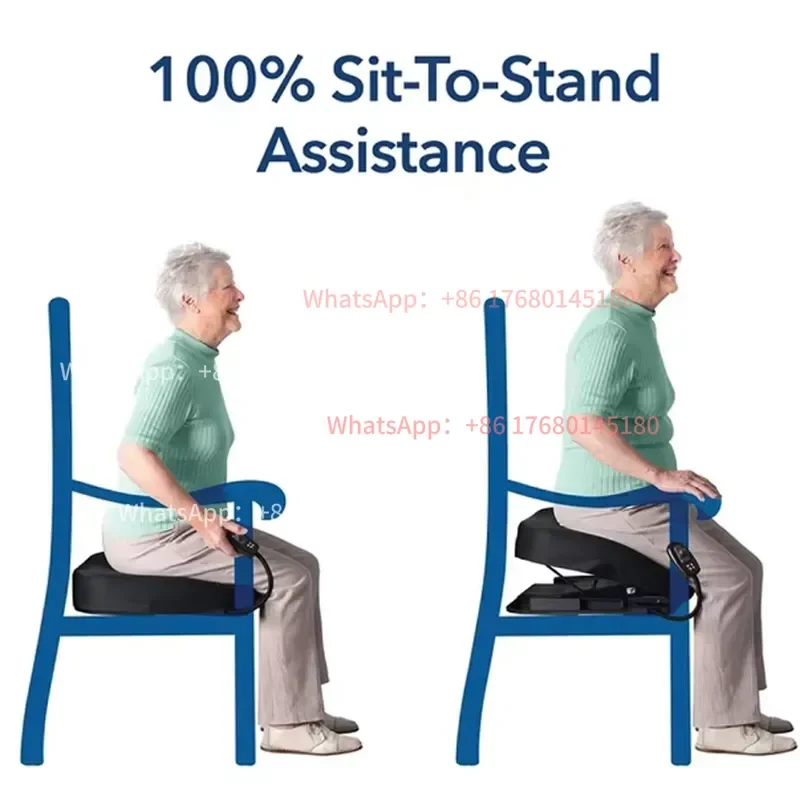 Electric Lift Seat Cushion for Elderly, Stand Up Assist Rising Cushion, Weight Support Seat Pad