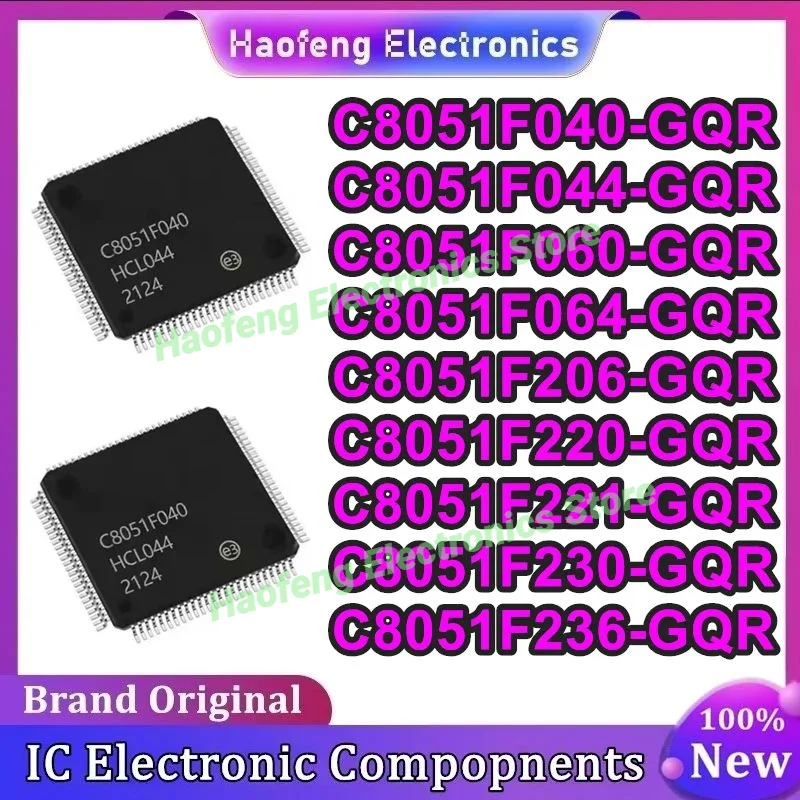 

C8051F040-GQR C8051F044-GQR C8051F060-GQR C8051F064-GQR C8051F206-GQR C8051F220-GQR C8051F221-GQR C8051F230-GQR C8051F236-GQR