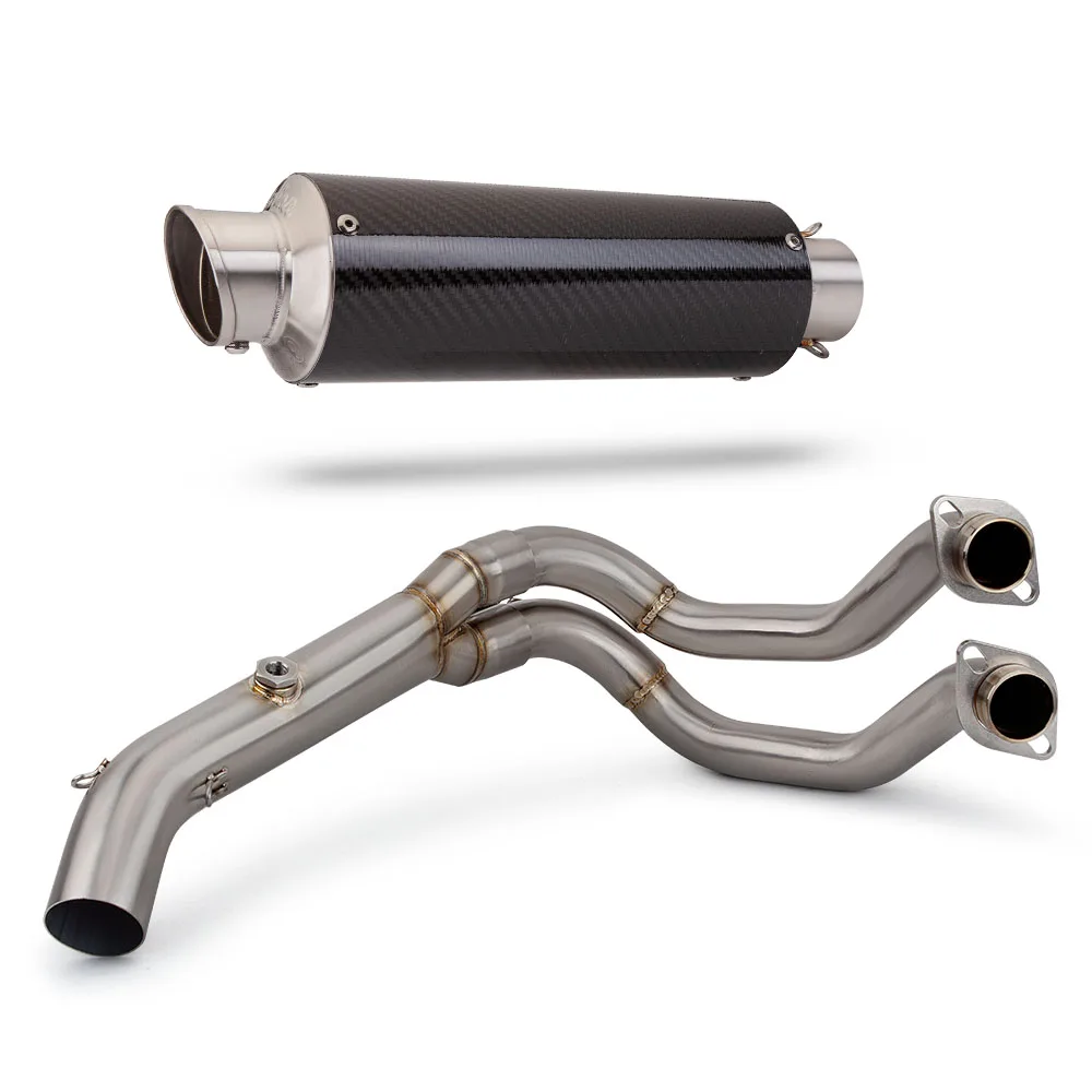 

Z650RS Exhaust System For Kawasaki Ninja650 Ninja 650 Z650/RS 2017-2023 Motorcycle Exhausts Retro Street Bike Manifold Muffler