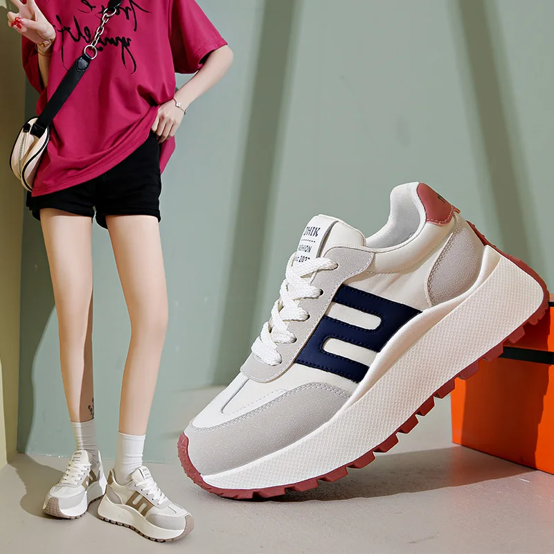 

2024 New Popular Women Golf Sport Training Shoes Anti-slippery Girl Athletic Golfer Fitness Sneakers Khaki Red Golfer Shoes