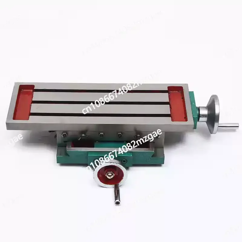 Precision Cross Slide Heavy-Duty Drilling And Milling Workbench 450x170MM Multi-Function Guide Rail Hand-Operated Small Platform