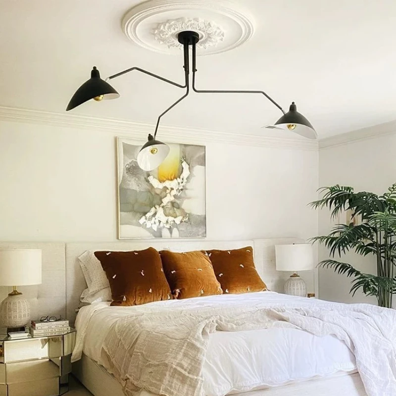 Postmodern Nordic Simple Claws Personalized Creative Chandeliers for Living Room Study Bedroom Dining Table