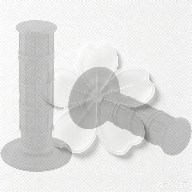 Universal Motorcycle Rubber Handle Grips Non Slip Texture R Options For Offroad Dirt Bike Riding