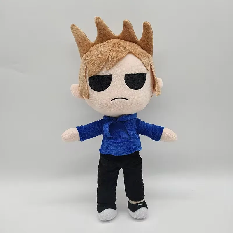 Muñecos de peluche de Tom Eddsworld para niños, juguetes de peluche suaves para bebés, almohadas para niños, regalos de Navidad, 4 piezas por juego