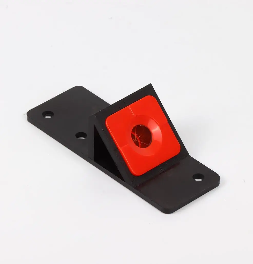 

Мишень для мониторинга мини-призма с угловой мишенью 45 градусов для геодезии железнодорожного гусеничного уровня, призма «кошачий глаз»