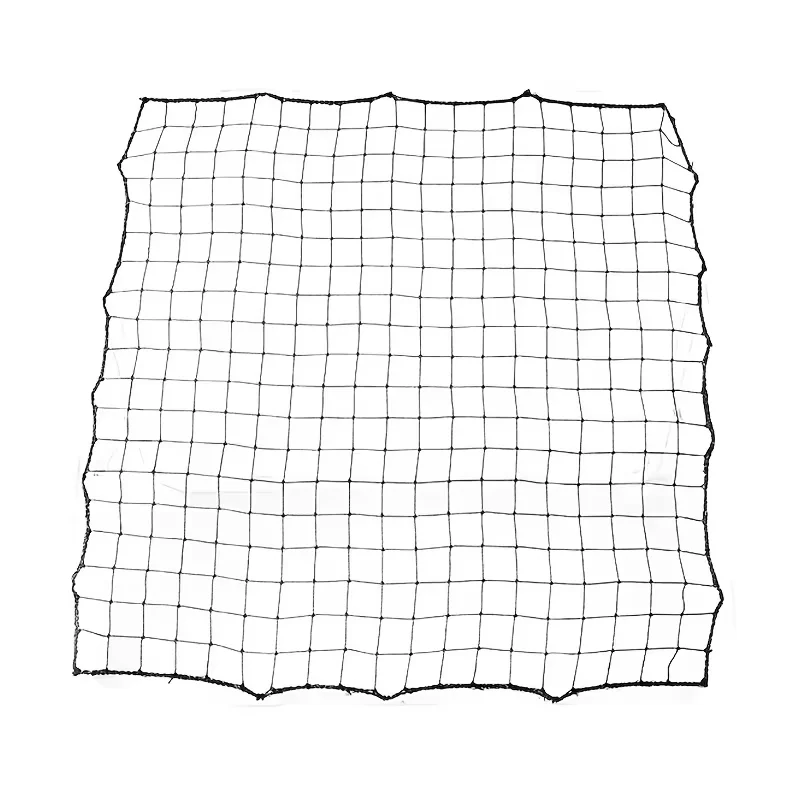 

Football Soccer Rebounder Net Replacement Netting with 20pcs Bungee Balls 100x100cm Training Equipment