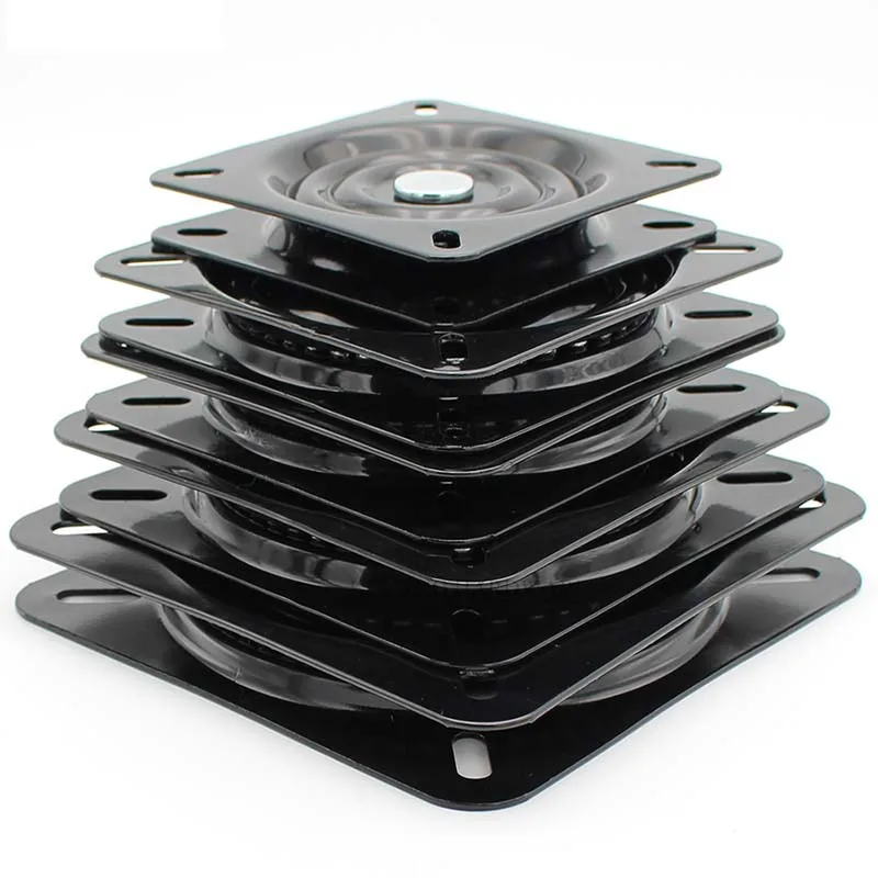 

1PCS Universal Turntable Bearing for Rotary Table Full Bead Thickened Square Iron Chair Sofa Base 5-8 Inch