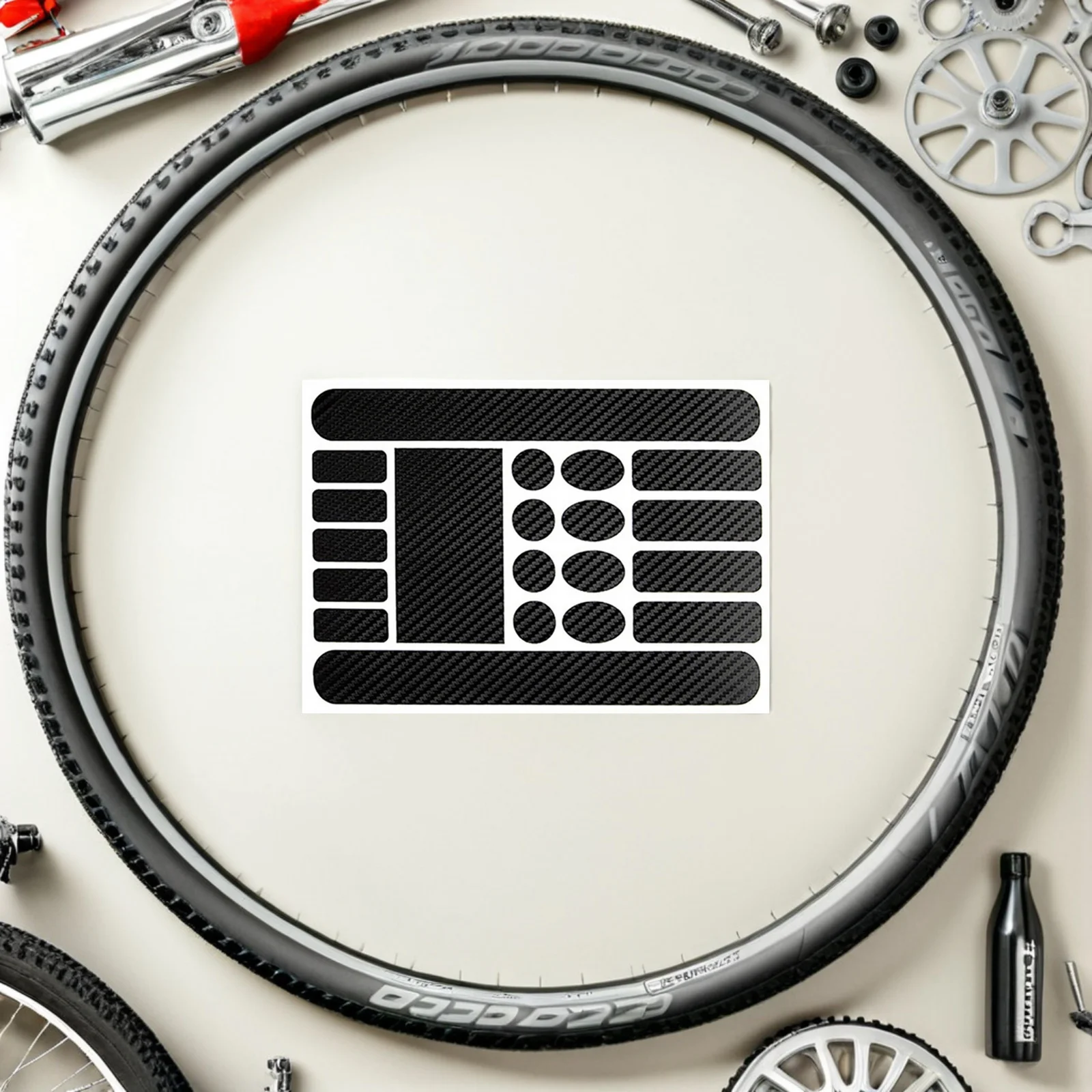 

Carbon Protector Set For Bike Scratch Resistant Stickers Guard For Bicycle Chainstay Protection Vinyl