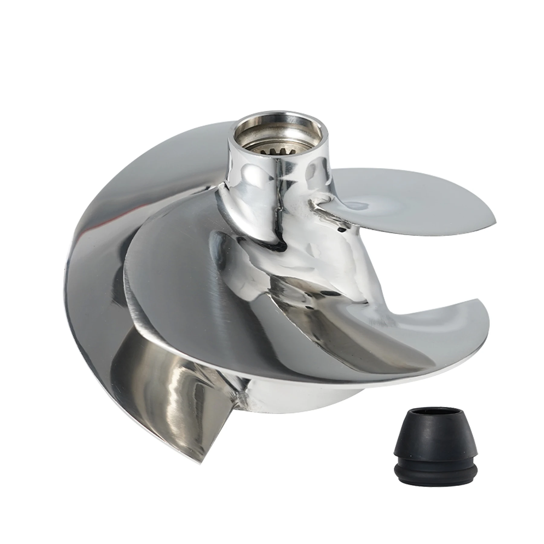 

Specific 144mm JetBlaster/EXR Personal Watercraft Impeller OEM 3-Blade Polished Marine Ski Pump Impeller