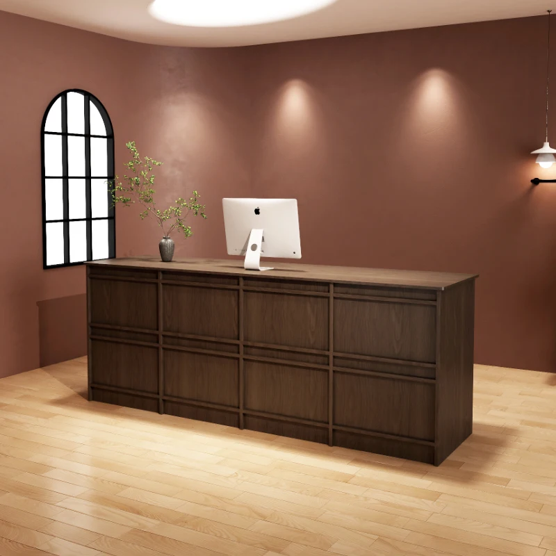 Home Counter Motion Reception Desk Table Pliante Shop Customer Center Office Reception Desk Grinder Muebles Commercial Furniture