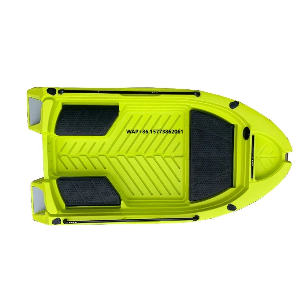 2023 New Arrival 10ft 3.05m 3M Fishing Kayak with Electric Motor Rotomolded Plastic Skiff Boats Engine Boat