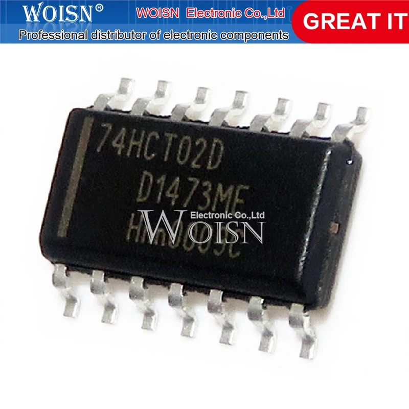 

10PCS Chipset 74HCT02D 74HCT02 SOP-14