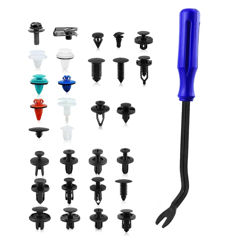 Car Push Retainer Clips 30 Most Popular Sizes Fasteners As Shown 1001 PCS Automotive Plastic Clips