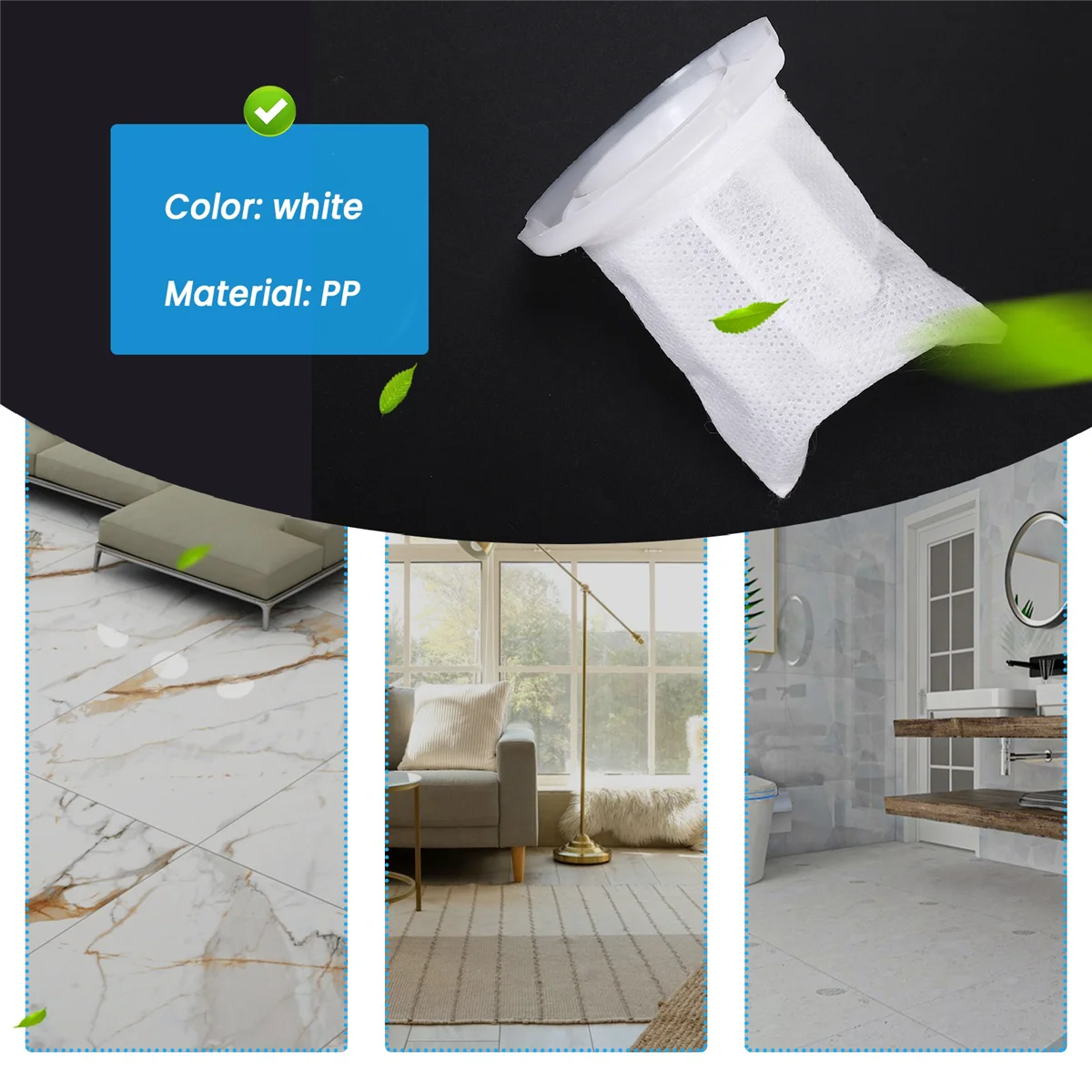 Ensemble de filtres pour aspirateur Vorwerk Kobold VC100, adapté