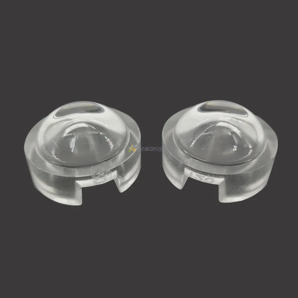 20 pz 13mm Mini LED Lens 15 30 45 60 90 100 gradi per IR CCTV LED PCB lenti convesse con supporto 1W 3W 3W Led ad alta potenza