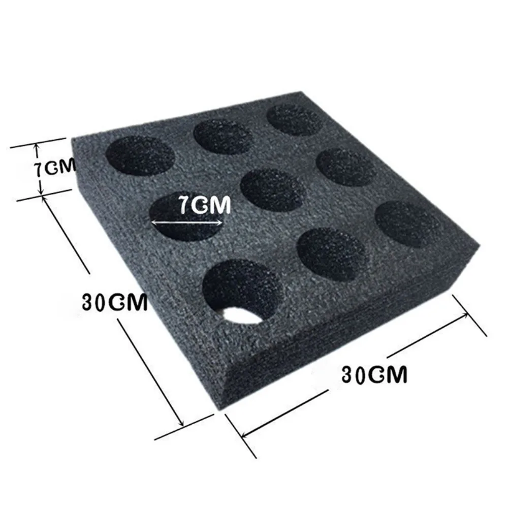 Disposable Cup Carrier Holder Large Capacity Porous Drink Tray Thickness 7cm Shock-absorbing Takeout Coffee Trays