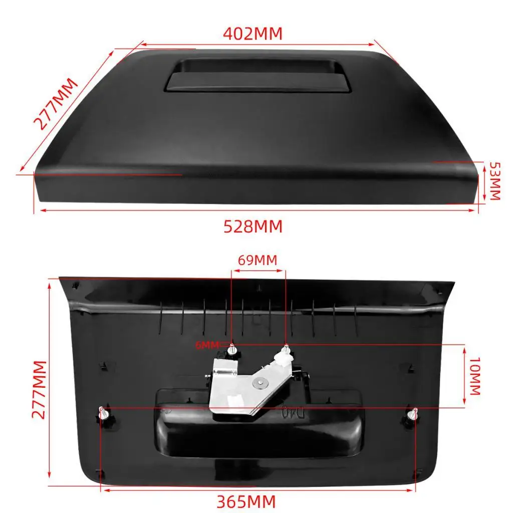High Performance Rear Door Handle with Seal for Nissan 90606EA810 Car Tailgate Repair Accessories