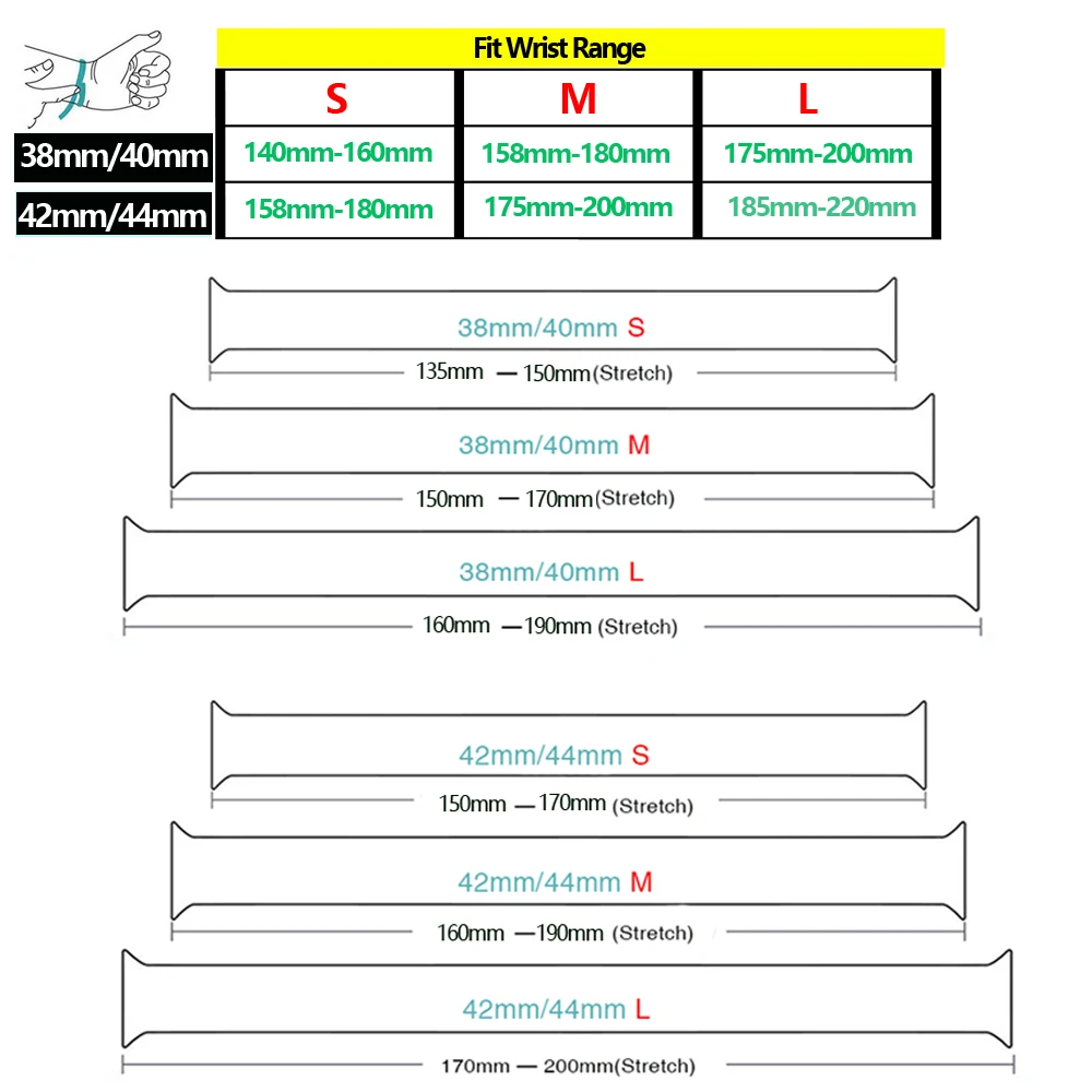 Solo Loop Strap for Apple watch 5 4 3 SE 6 Elastic Silicone belt bracelet Apple Watch Band 40mm 44mm iwatch band 38mm 42mm
