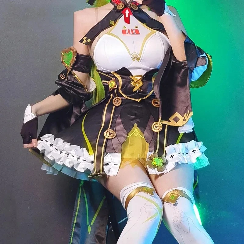 Honkai Impact 3rd DNono Navi AI Hyperion Cosplay Costume, Uniforme, Robe pour Femmes, Bol, ixd'Halloween