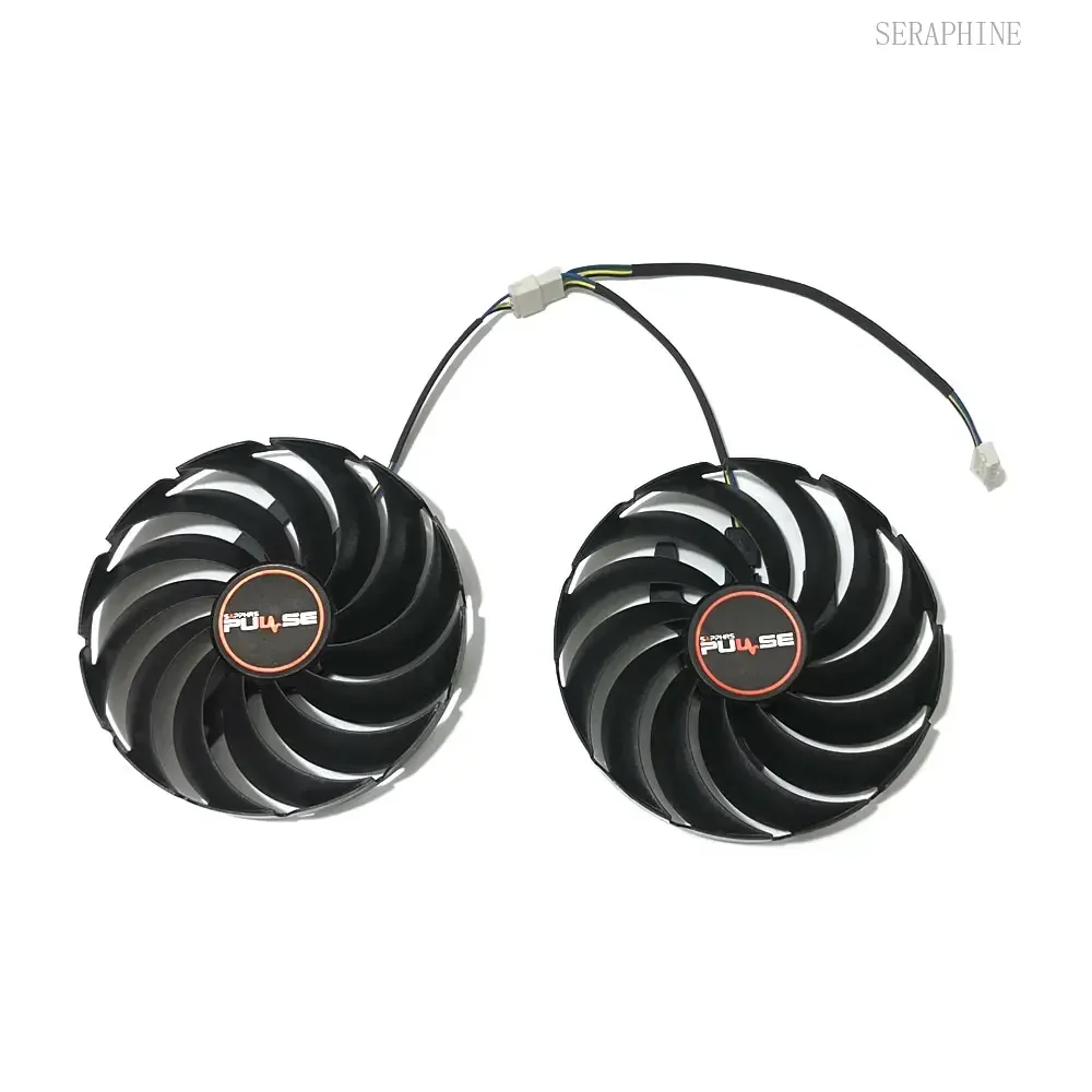 Video Card CF1010U12D FDC10U12D9-C 95MM 4PIN RX 6700XT Silent Graphics Fan Card for Sapphire RX 6700 6700XT 6700 XT PULSE GPU