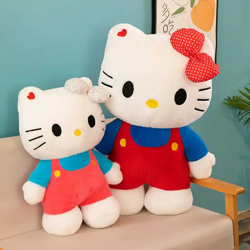 Hello Kitty Plush Toy Pillow  Cute Rag Doll Sleeping Doll Birthday Gift