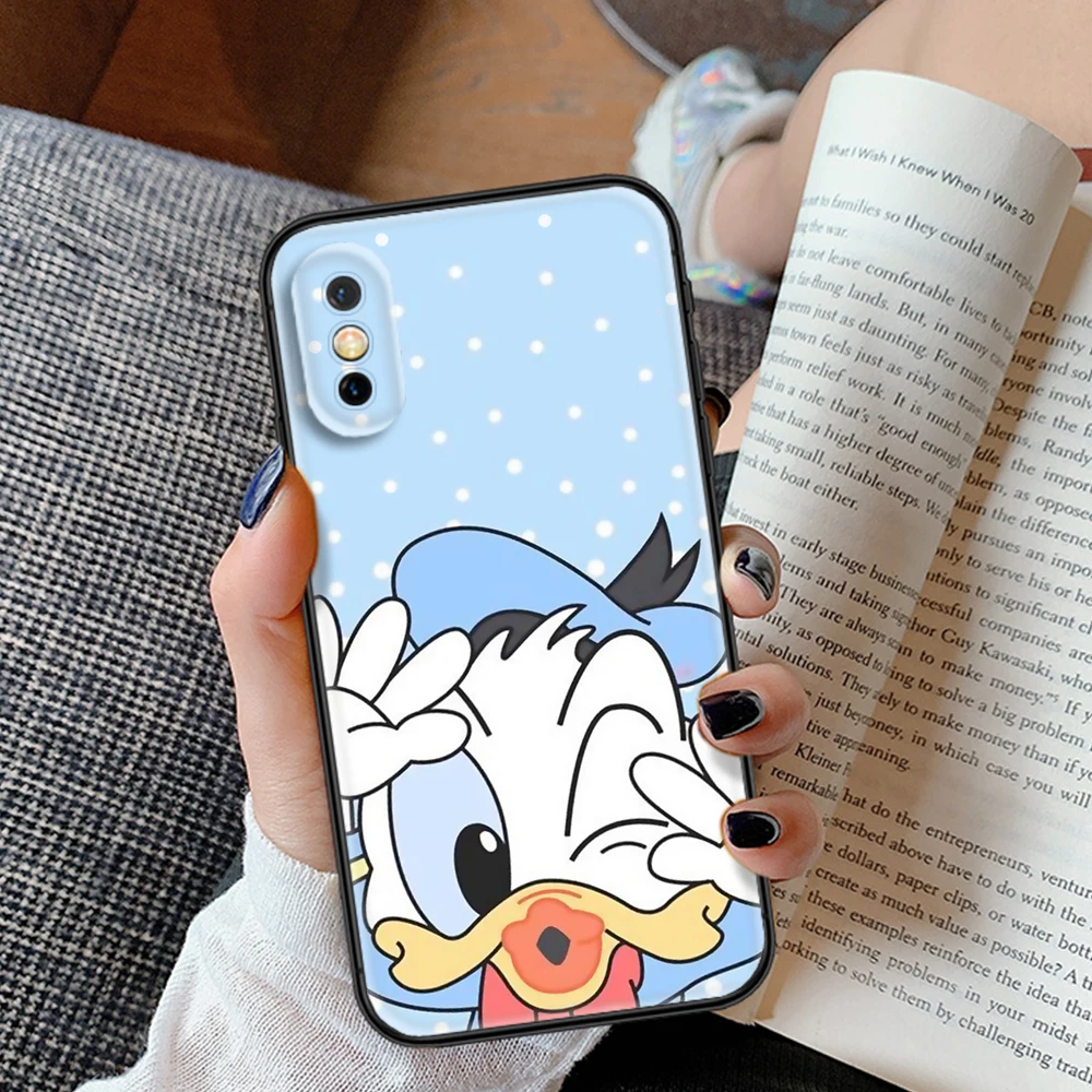 Z107 Donald Duck Soft Case dla Huawei Y5P Y6P Y7A Y8P Y9A Y6 Y7 Y8S Y9S Y9 Prime Nova 9 9I 4E 5T 7 Mate 10 Lite 20 Pro P30