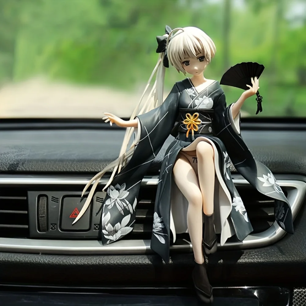 Japanese Anime Cute Action Figure Decorations Home And Car Decoration Beautiful And Durable Car Accessories For Girls Series