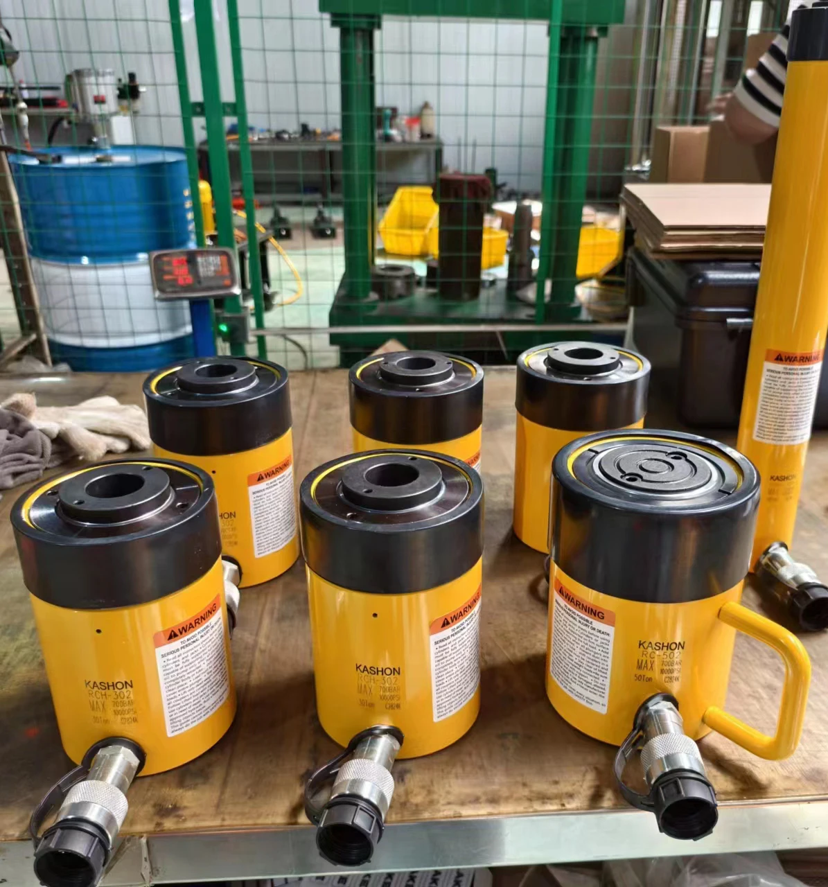 

RCH302 Single-acting Center Hole Hollow Plunger Hydraulic Cylinder Jack With CE