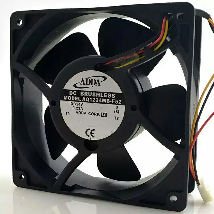 جديد الأصلي AQ1224MB-F52 24V 0.23A 12038 120x120x38 مللي متر مروحة التبريد المبرد