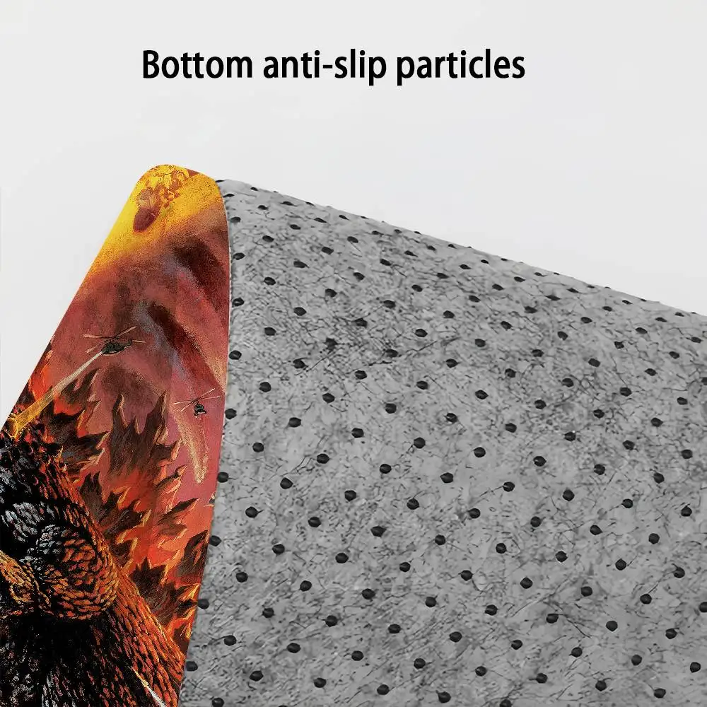 G-Godzillas الكلمة حصيرة مطبوعة السجاد الكبير غرفة المعيشة وغرفة النوم السجاد الحمام المضادة للانزلاق الباب الحصير السجاد الصغيرة