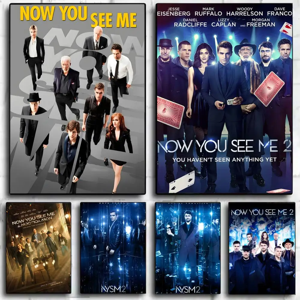 magic movie print N-Now You See Me Poster Wall Art Print Decorative Mural Home Decor Gift Unframed