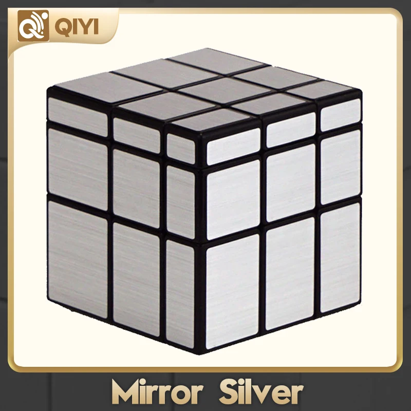 QiYiกระจกCube 3X3X3 Magic Cubeความเร็วCuboปริศนามืออาชีพCubo Magicoของเล่นเด็กกระจกบล็อก 3x3 Cube