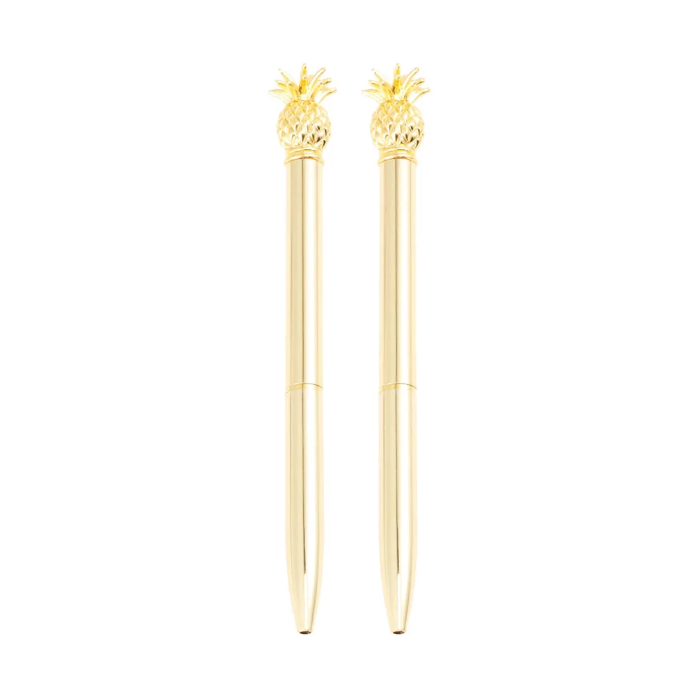 

Electroplating Gold Pen Creative Student Ballpoint Writing Pens Business Roller