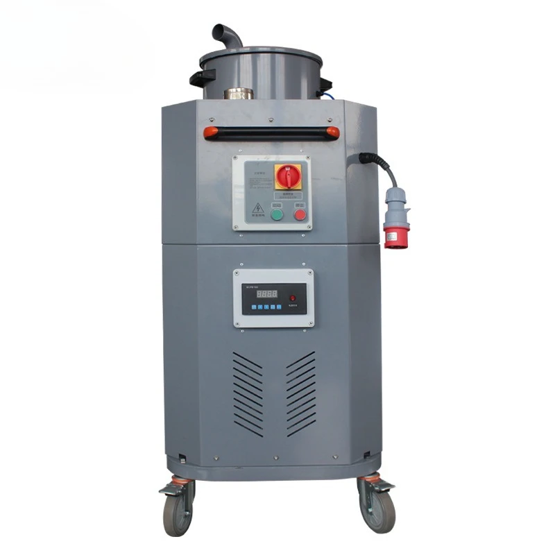 Heavy industry vacuum cleaner, factory workshop dust high power 380V pulse back blowing double barrel large capacity vacuum