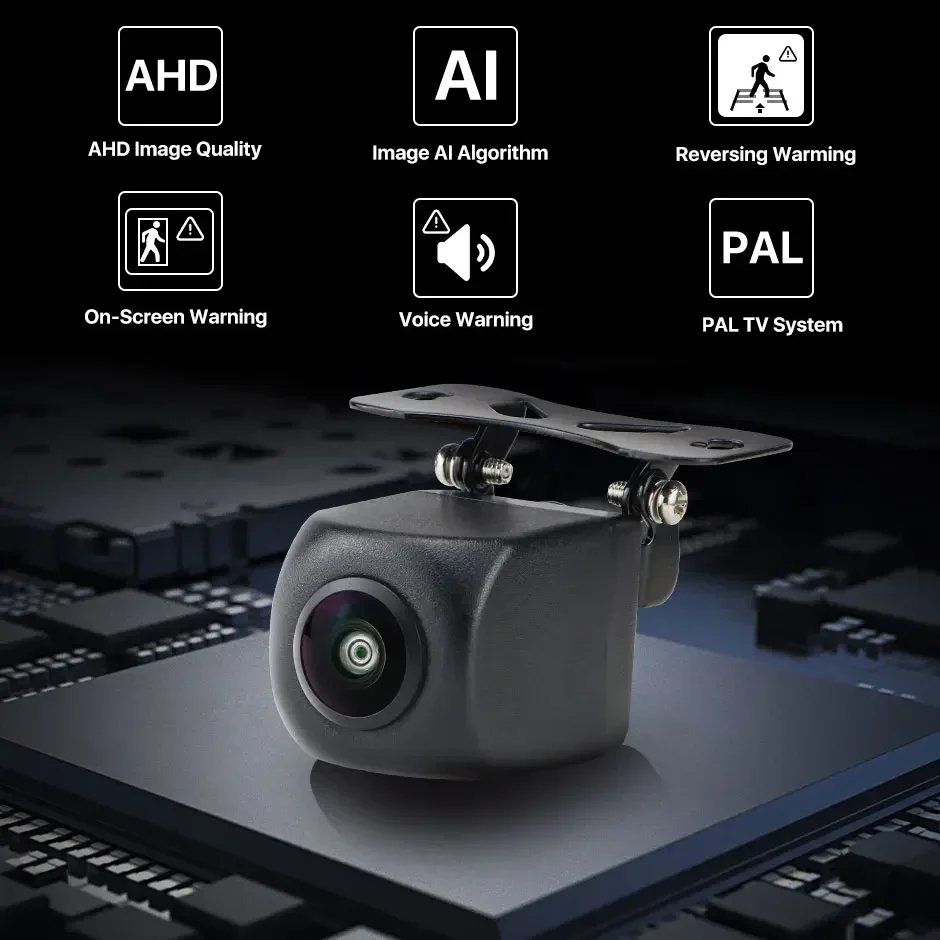 AHD 1080P ADAS AI Intelligent Tracking Recognition Car Rear View Parking With Pedestrian/Vehicle Detection and Warning