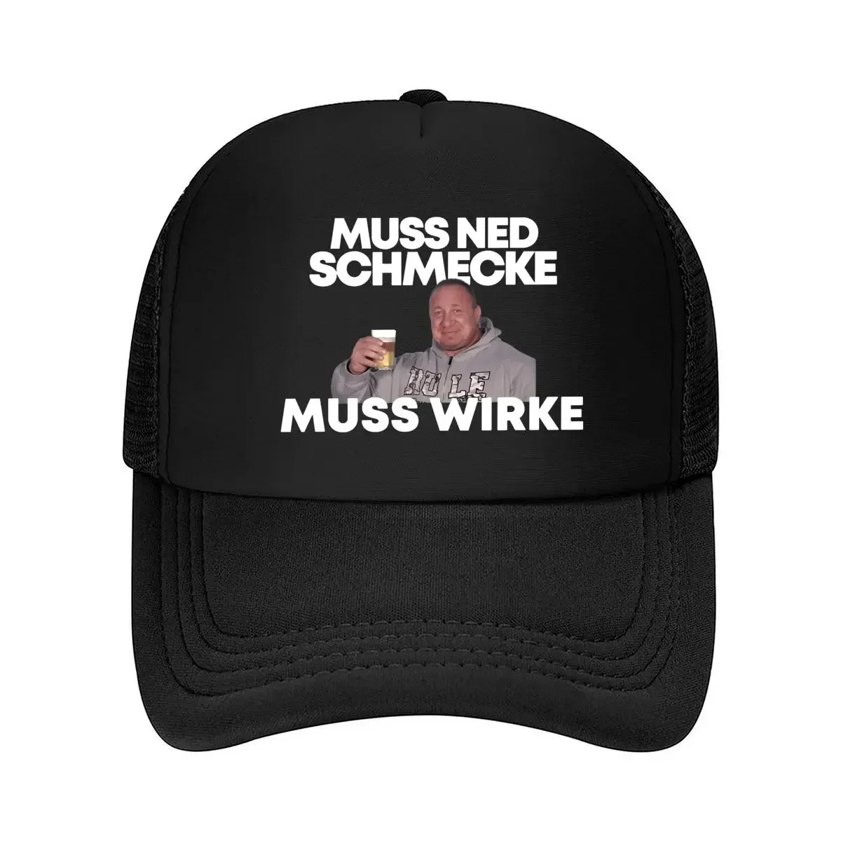 2026 Beer Quote Humor - Inspired, Drinking Motto Design Mesh Baseball Cap