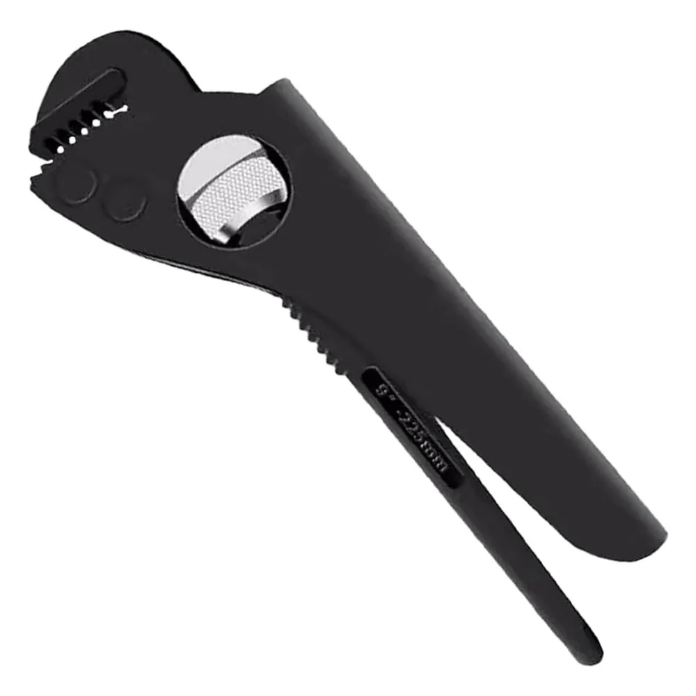 A25F-Adjustable Pipe Wrench- Versatile Plumbing Tool For Heating, Sink, Kitchen, Toilet For Nuts, Tap& Construction view 2