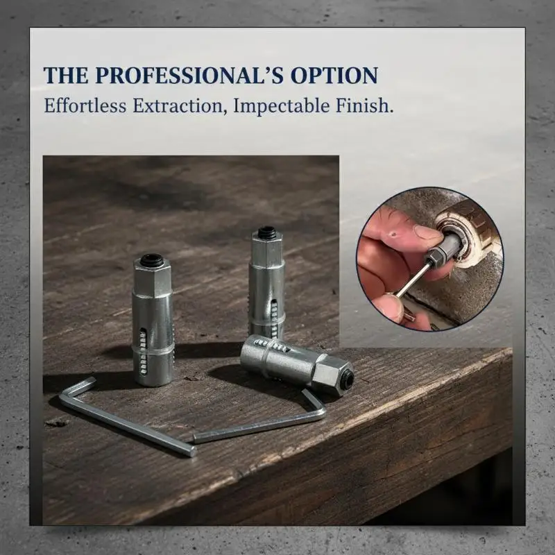 Compact and Reliable Pipe Repair Tool Easy Extraction of Broken Faucet Angle Valves